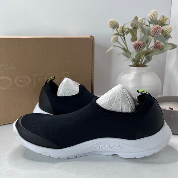 OOFOS OOmg Sport LS Low Sneakers Active Recovery Black/White Men's 11 - Picture 7 of 11